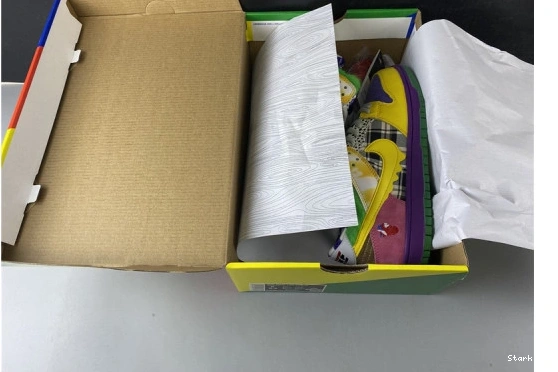 Purple Nike Low 318403-137 Duck Pro Yellow 0217